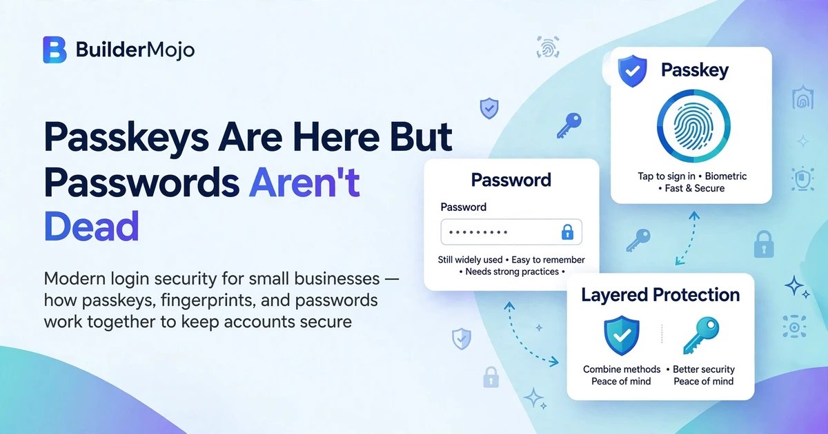 Passkeys Are Here But Passwords Aren't Dead
