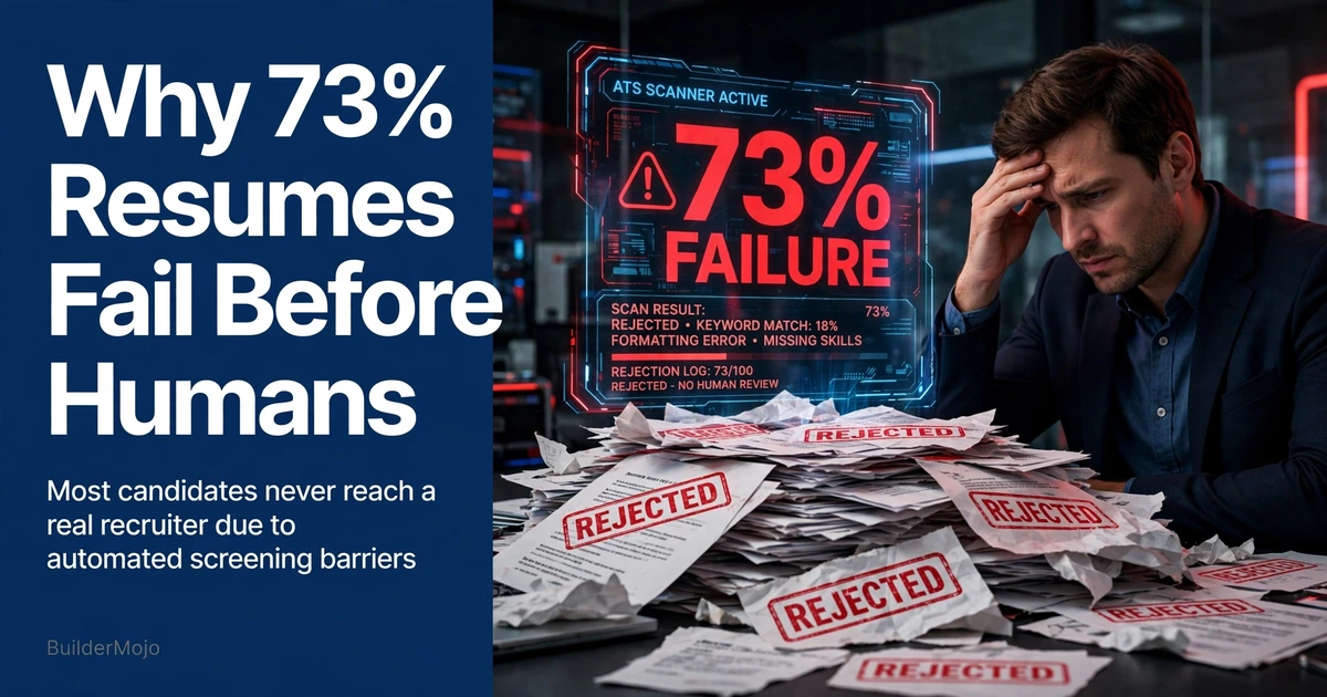 ATS Resume Checker 2026: Why 73% Resumes Fail Before Humans
