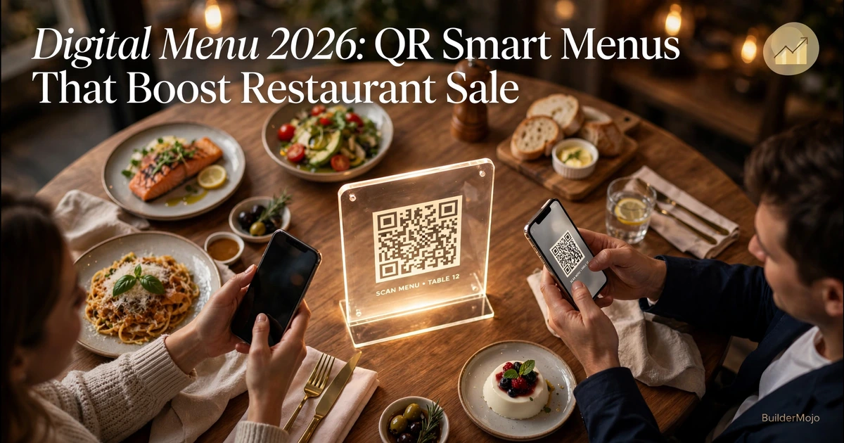 Digital Menu 2026: QR Smart Menus That Boost Restaurant Sale