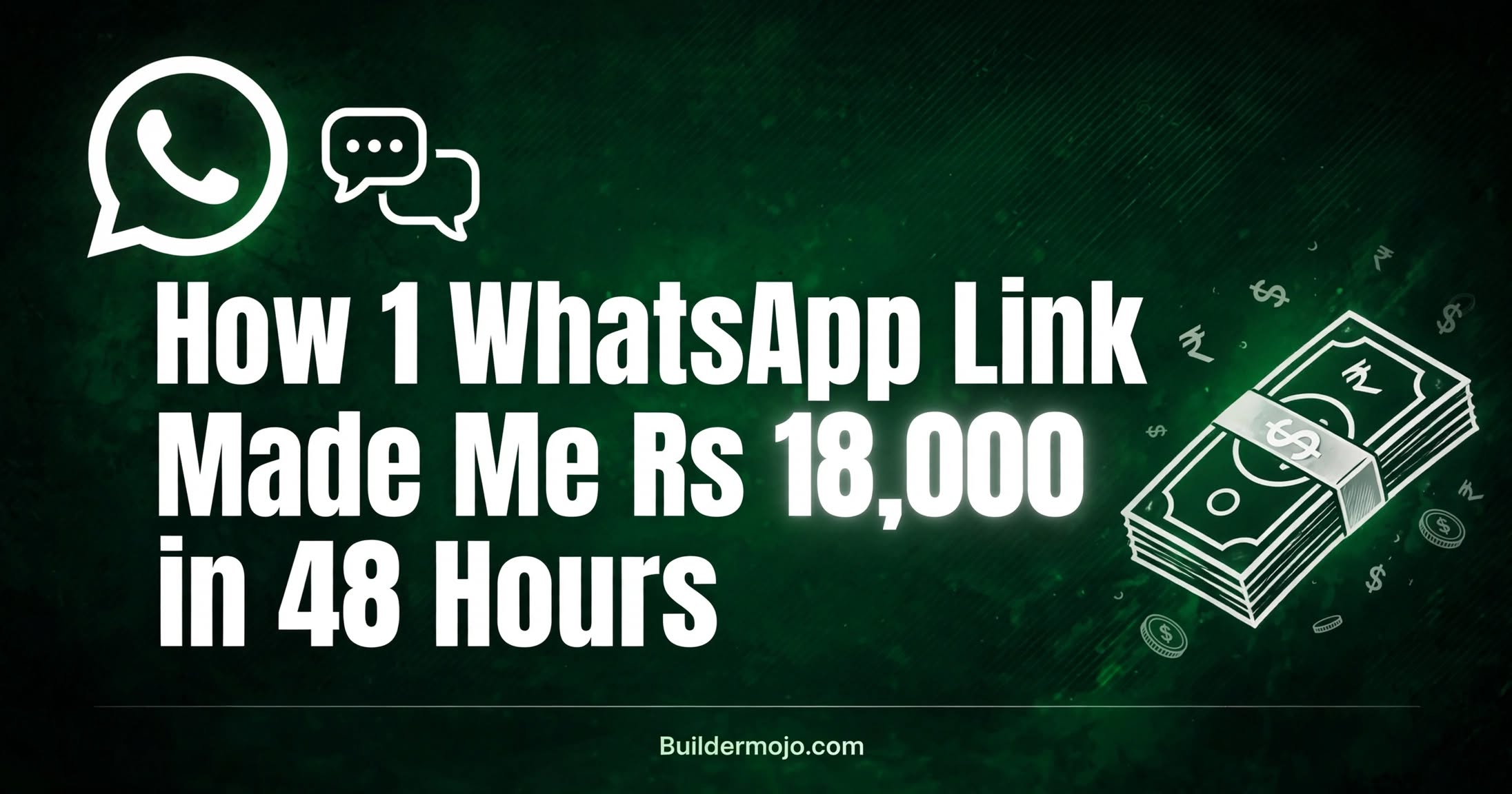 How 1 WhatsApp Link Made Me Rs 18,000 During Festive Sale
